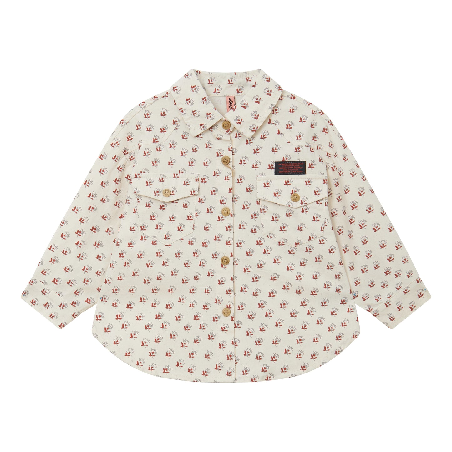 Raypon | Artisan Series | Ruffled Sleeve Slub Cotton Blouse
