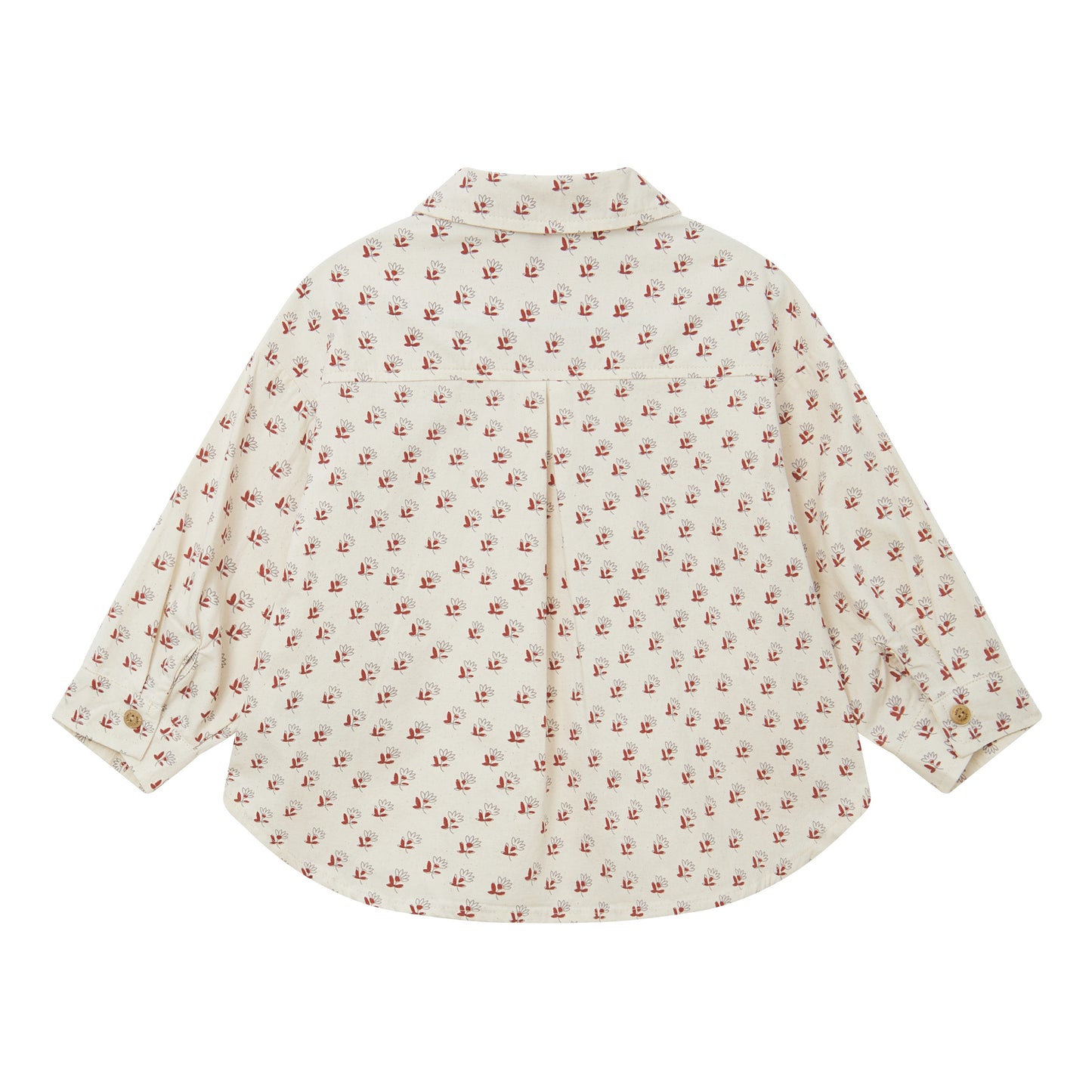 Raypon | Artisan Series | Ruffled Sleeve Slub Cotton Blouse