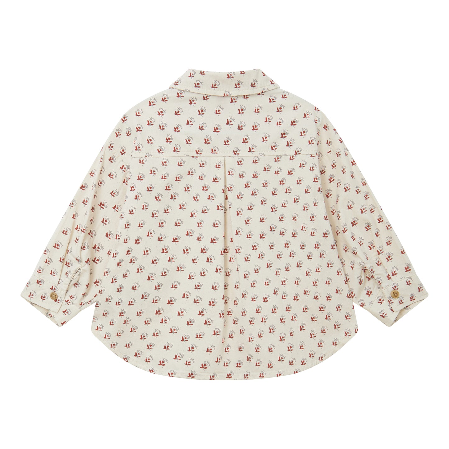 Raypon | Artisan Series | Ruffled Sleeve Slub Cotton Blouse