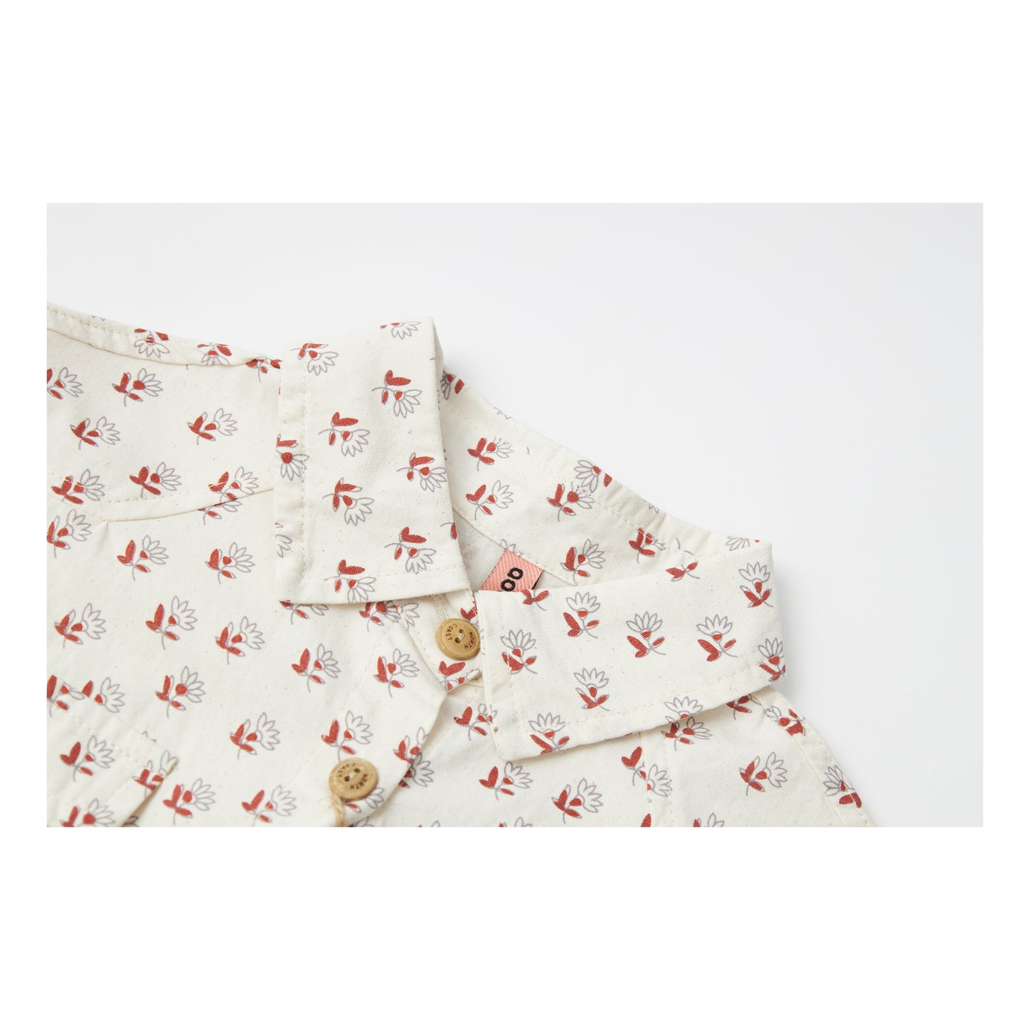 Raypon | Artisan Series | Ruffled Sleeve Slub Cotton Blouse