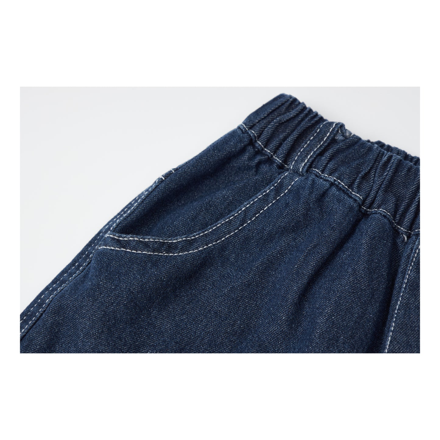 Raypon | Arctic Pals | "Bear Adventure" Embroidered Cotton Shorts