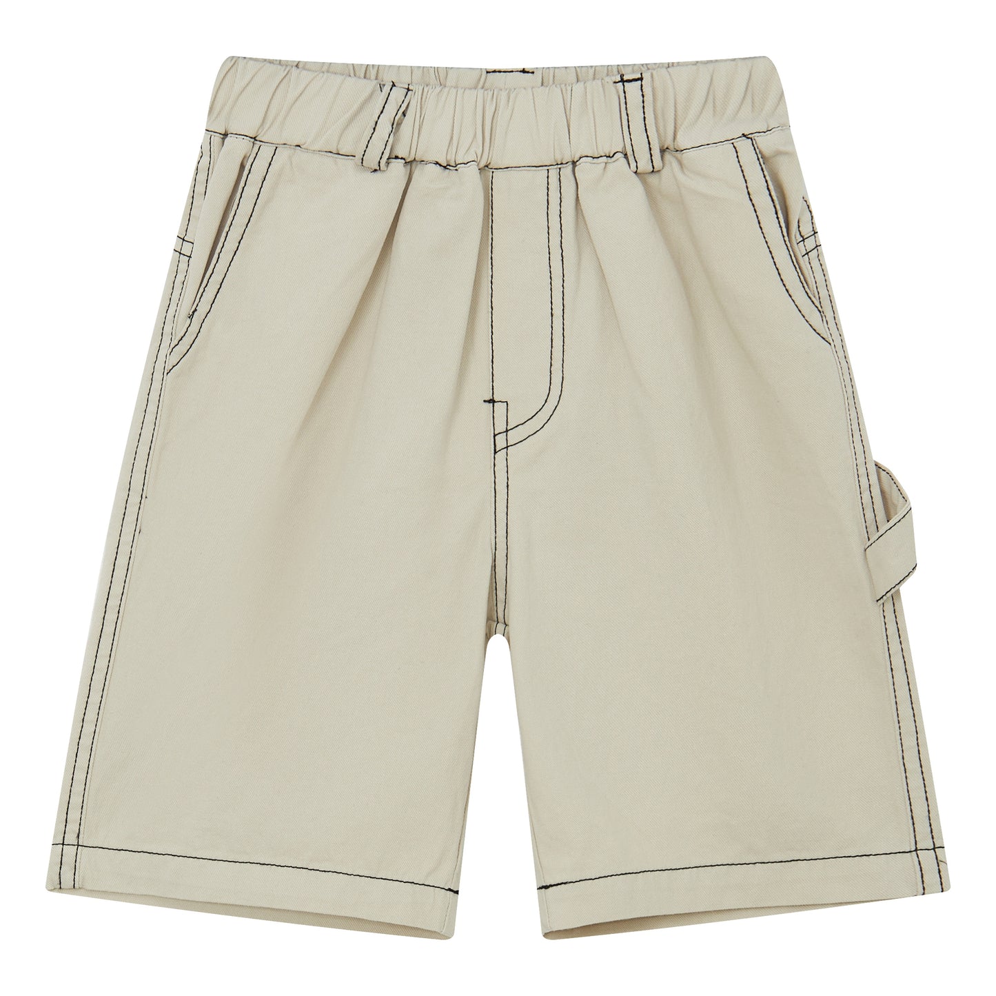 Raypon | SS26 Art of Play | Urban Utility Belted Cotton Shorts