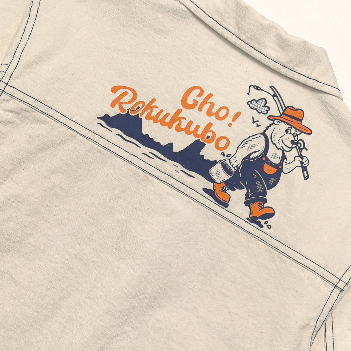 Raypon | Little Explorers | "Fishing Bear" Utility Jacket – detail view 4