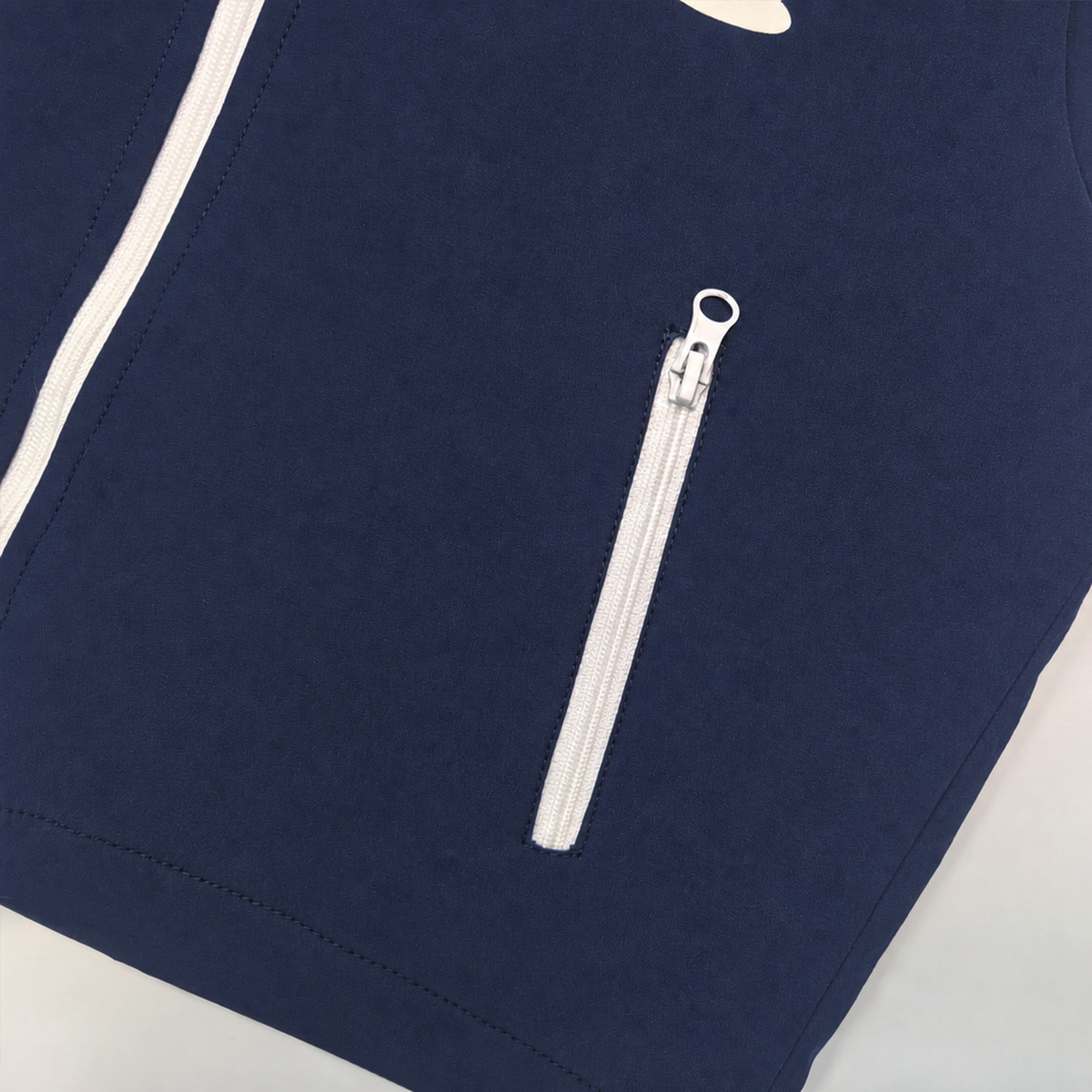 Raypon | Playful Pals | "Busy Dog" Hooded Vest – detail view 2