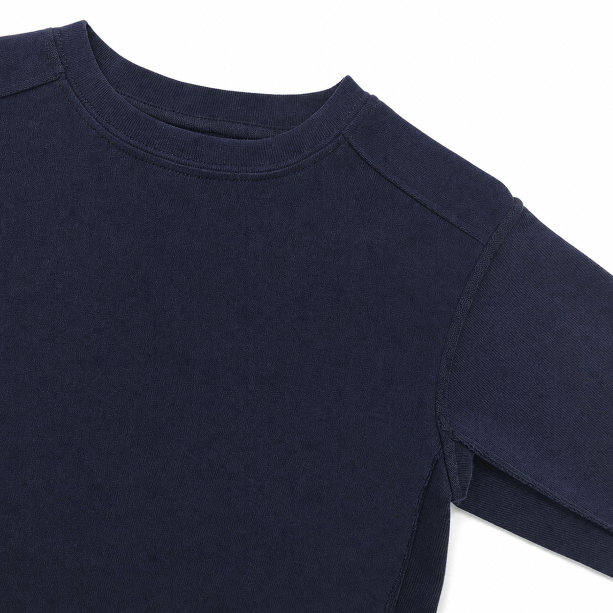 Raypon | Paris Days | "Always Have Paris" Raw-Edge Long-Sleeve Tee – detail view 5