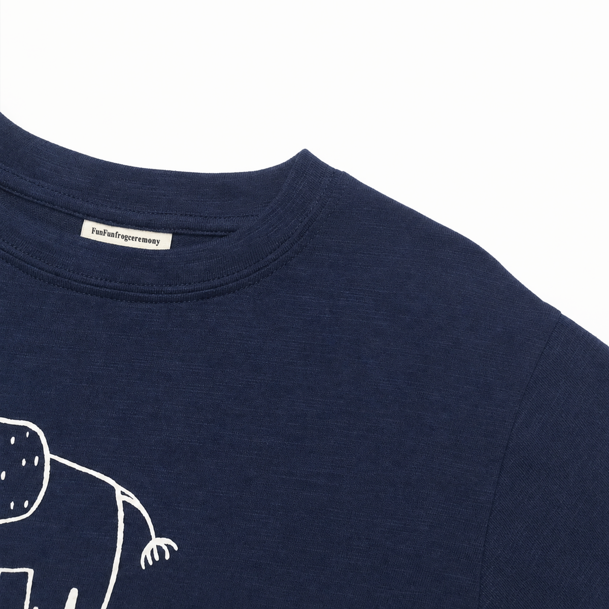Raypon | Sunshine Club | "Chill City" Elephant Long-Sleeve Tee – detail view 3