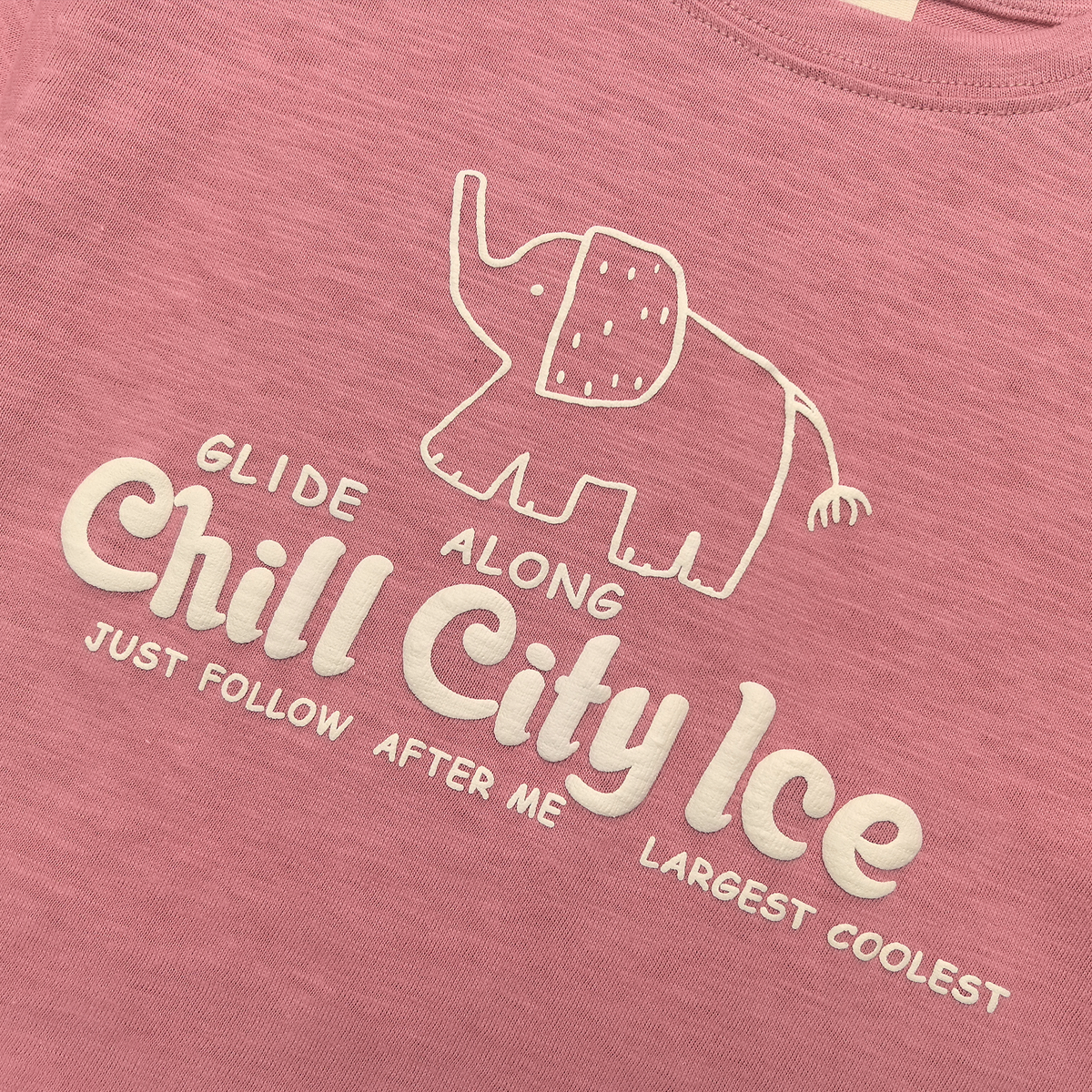 Raypon | Sunshine Club | "Chill City" Elephant Long-Sleeve Tee – detail view 7