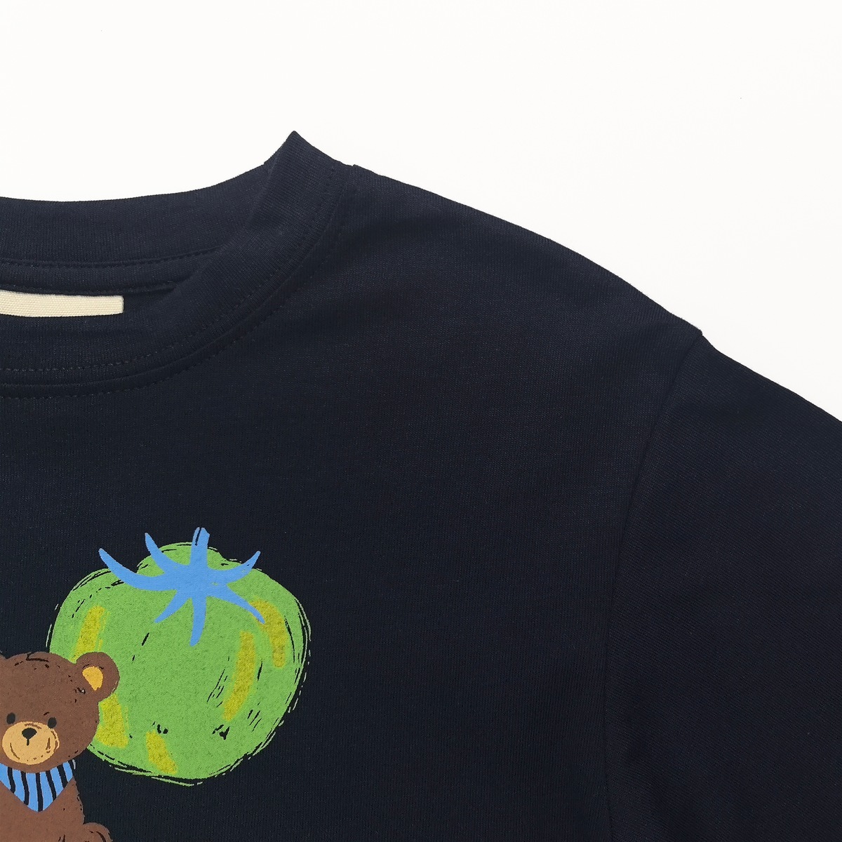 Raypon | Market Day | "Red Tomatoes" Graphic Long-Sleeve Tee – detail view 3