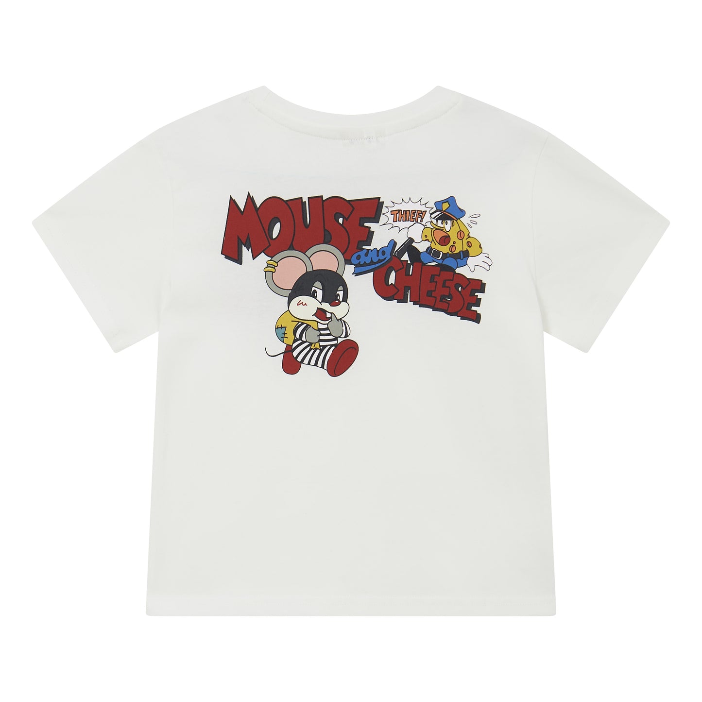 Raypon | Arctic Pals | "Happiness First" Slub Cotton Graphic Tee