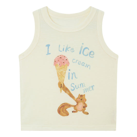 Raypon | Arctic Pals | "Apple Penguin" Slub Cotton Graphic Tee