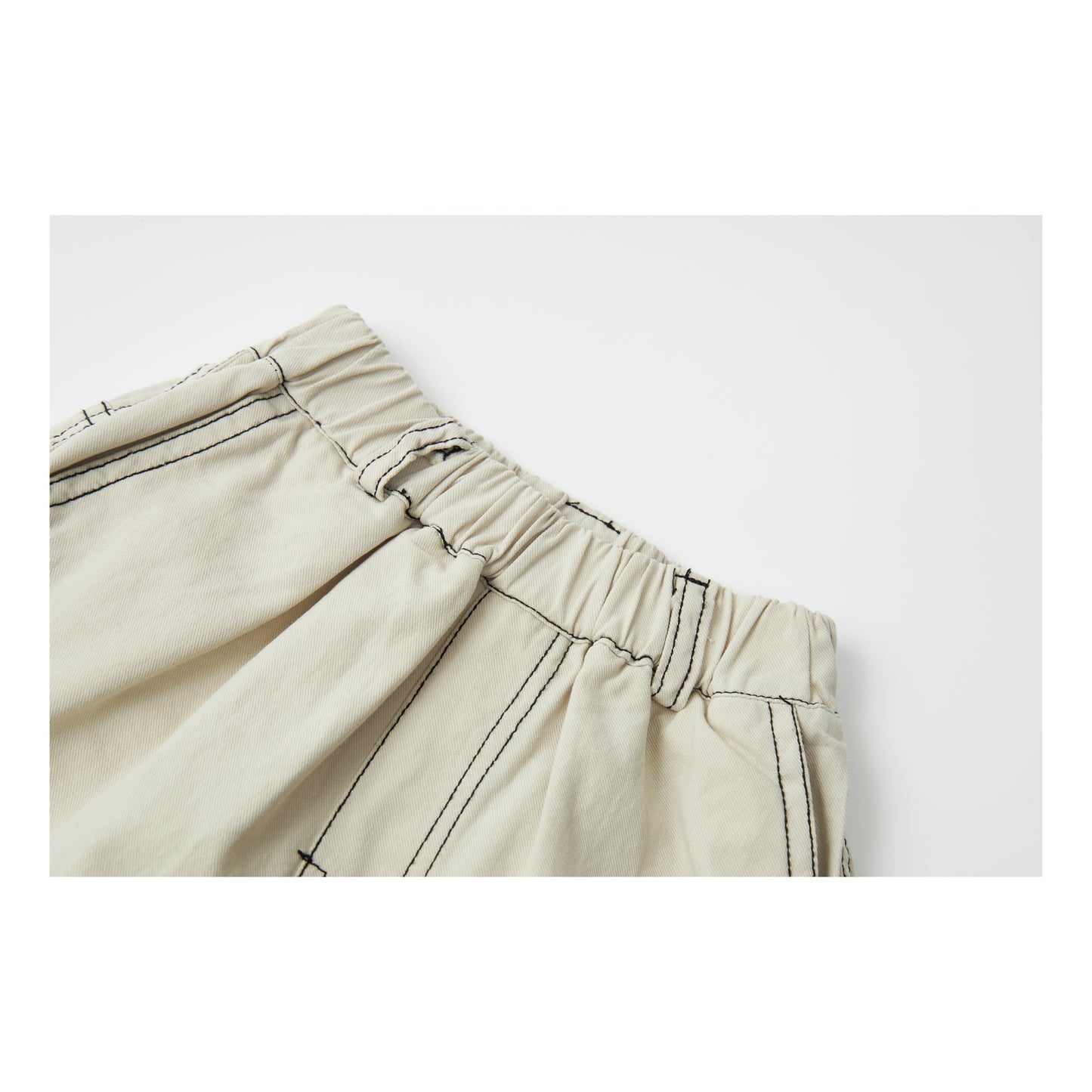 Raypon | SS26 Art of Play | Urban Utility Belted Cotton Shorts