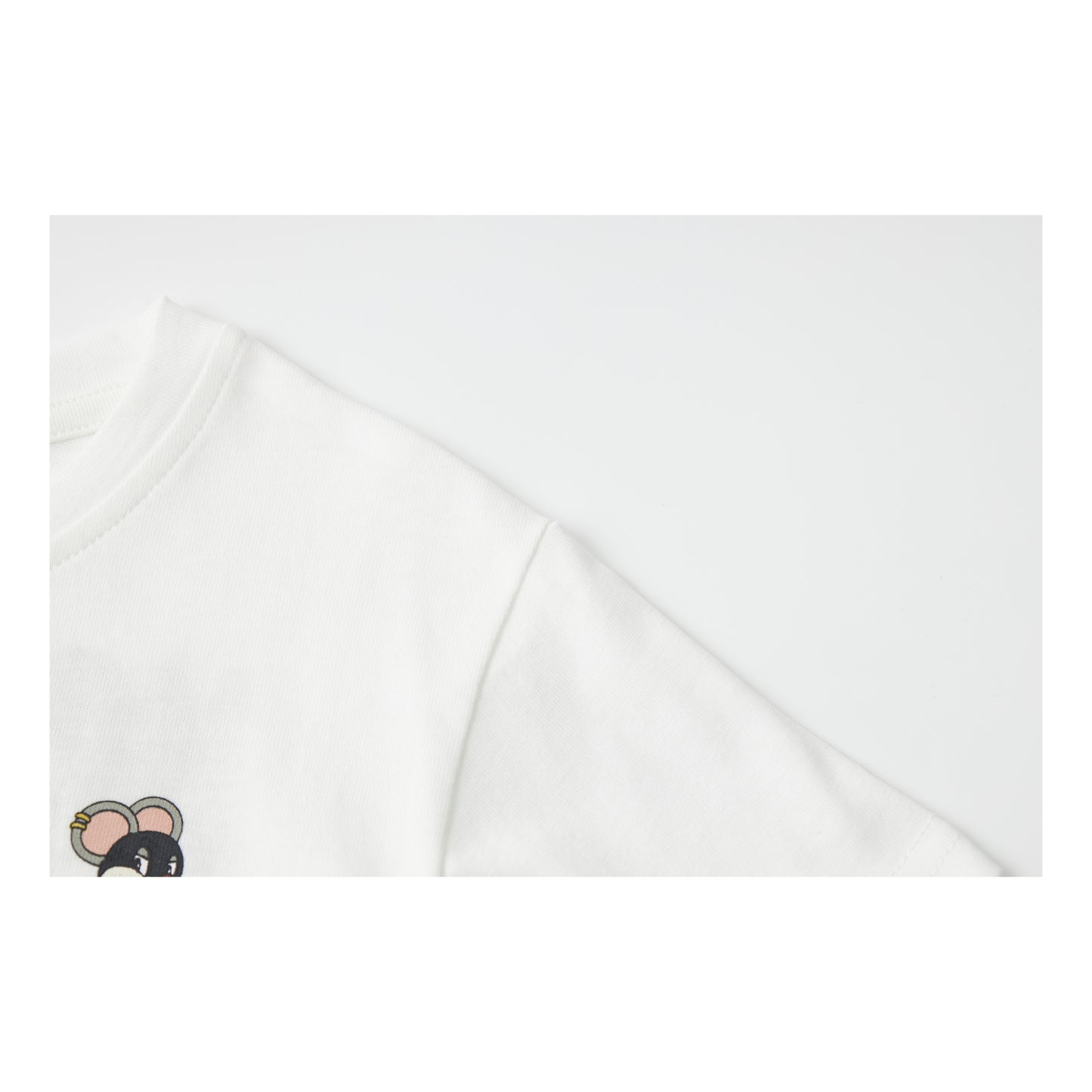 Raypon | Arctic Pals | "Happiness First" Slub Cotton Graphic Tee