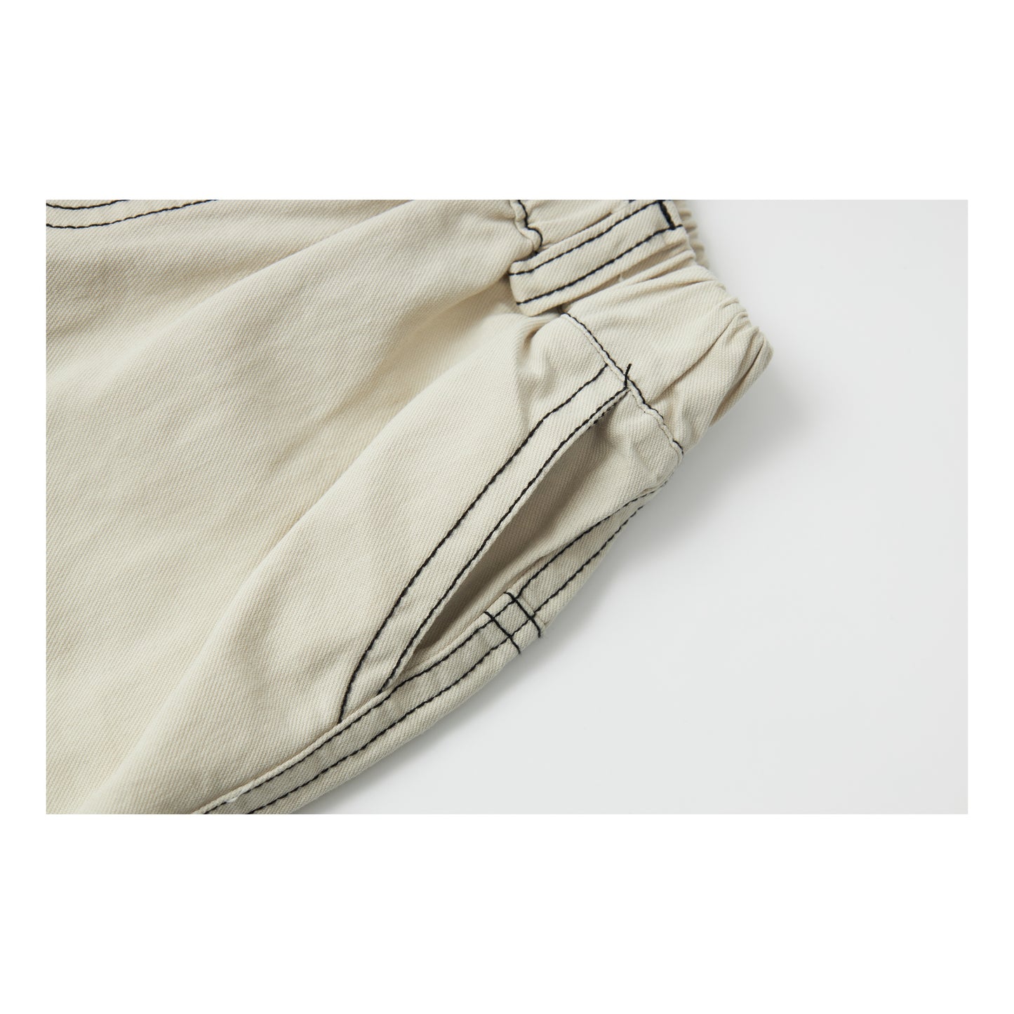Raypon | SS26 Art of Play | Urban Utility Belted Cotton Shorts