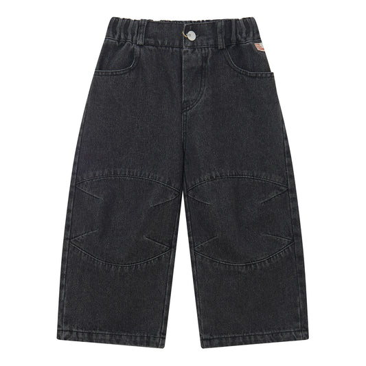 Raypon | Artisan Series | Retro Vibe Washed Denim Relaxed Trousers