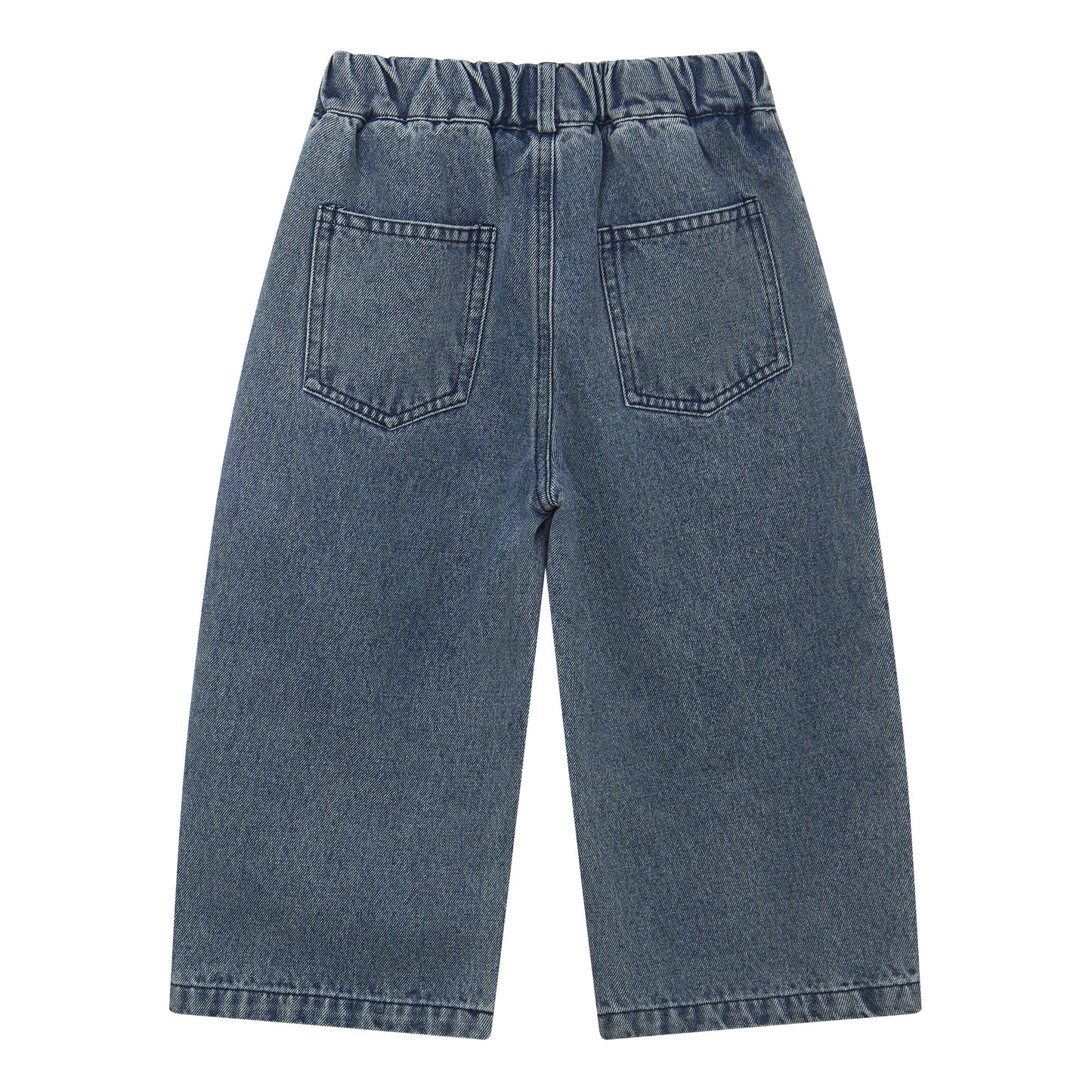 Raypon | Artisan Series | Retro Vibe Washed Denim Relaxed Trousers
