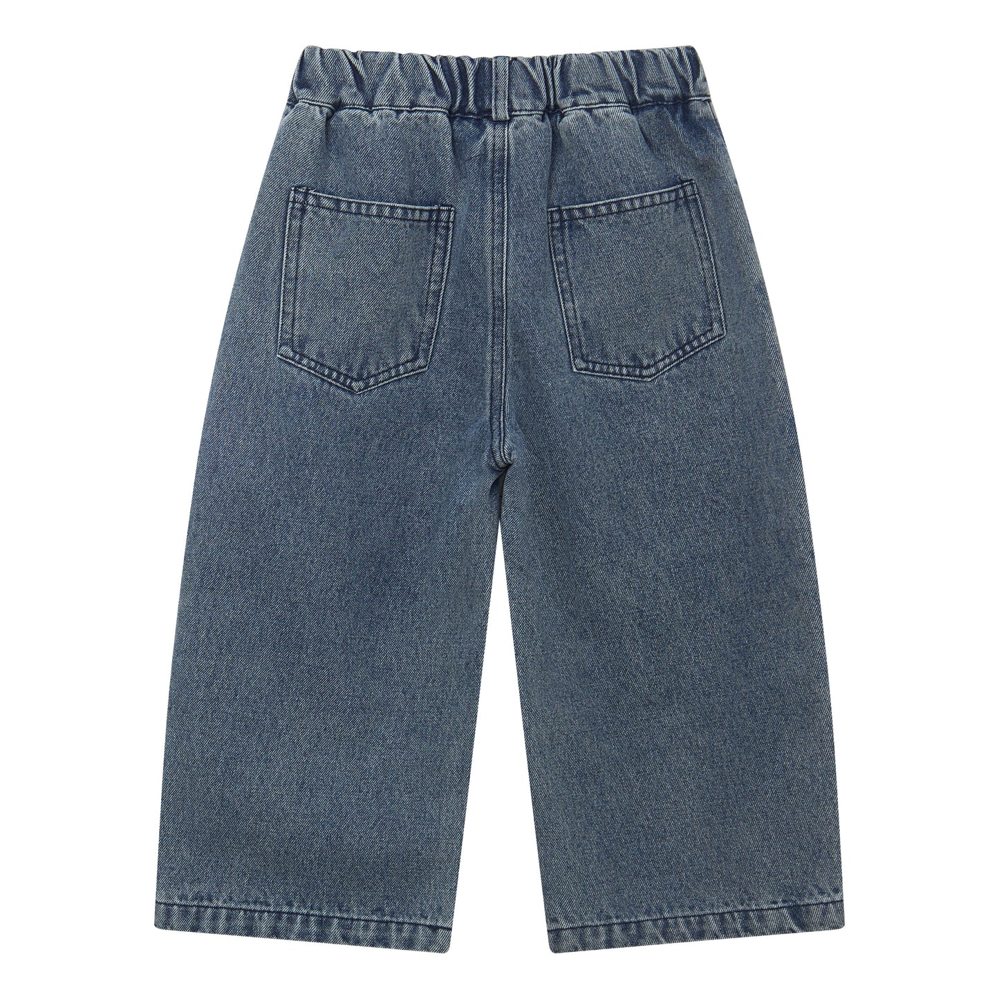 Raypon | Artisan Series | Retro Vibe Washed Denim Relaxed Trousers