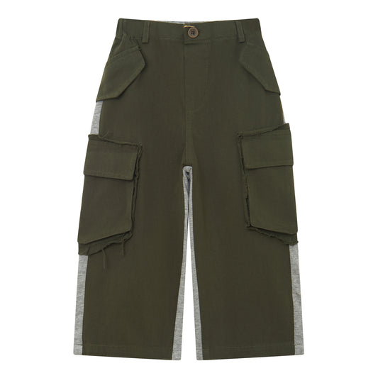Raypon | Heritage Collection | Contrast Panel Utility Cargo Pants