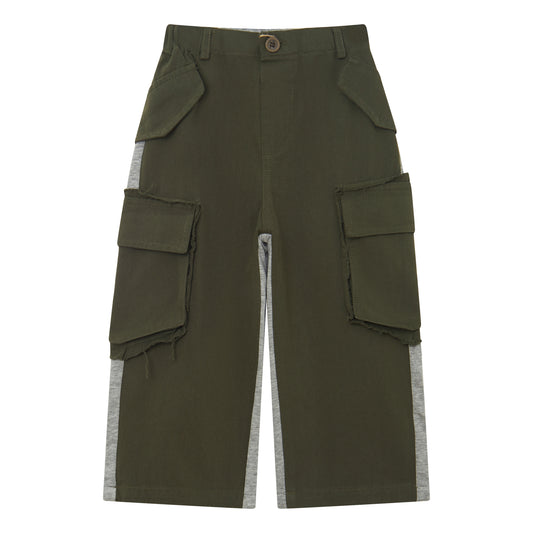 Raypon | Heritage Collection | Contrast Panel Utility Cargo Pants