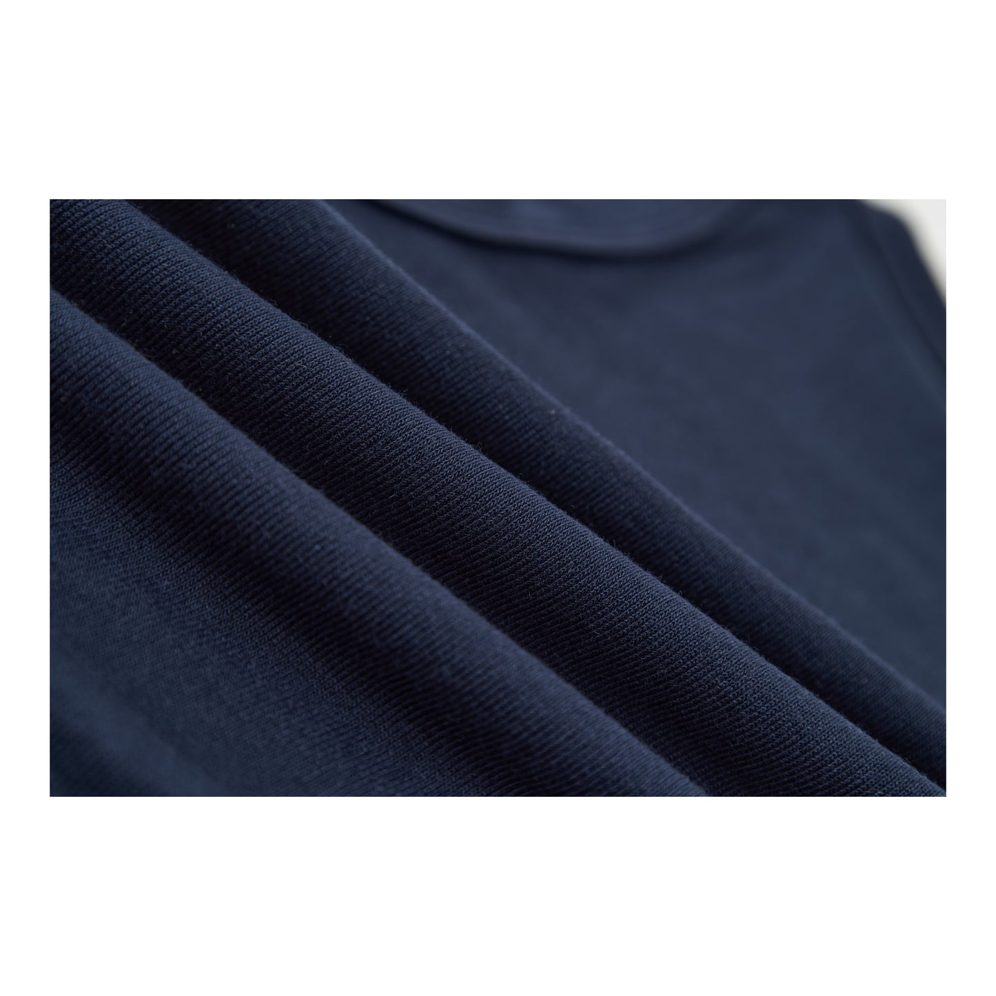 Navy Wrinkled Fabric Texture