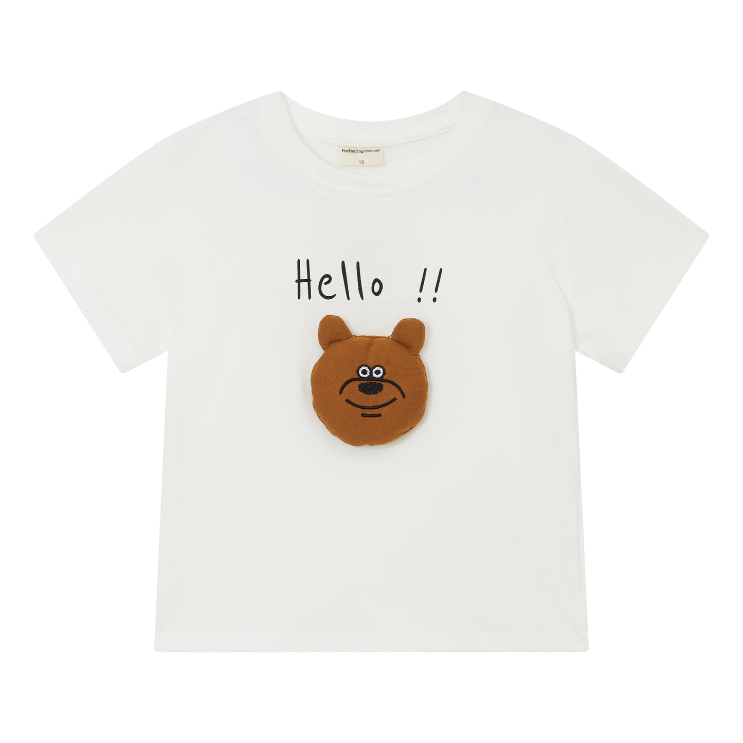 Raypon | The Art of Play | "Hello World" Minimalist Slub Cotton Tee