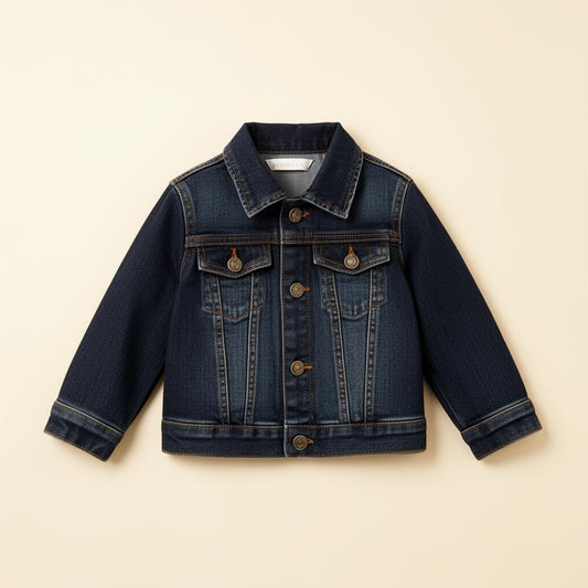 Indigo Classic Denim Jacket for kids