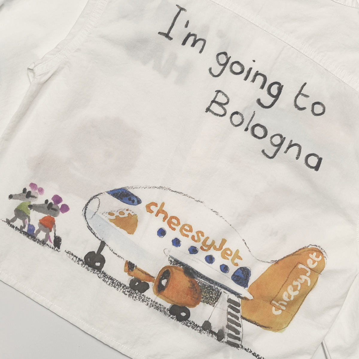 Raypon | Little Roads | "Time Has" Car Graphic Shirt – detail view 4