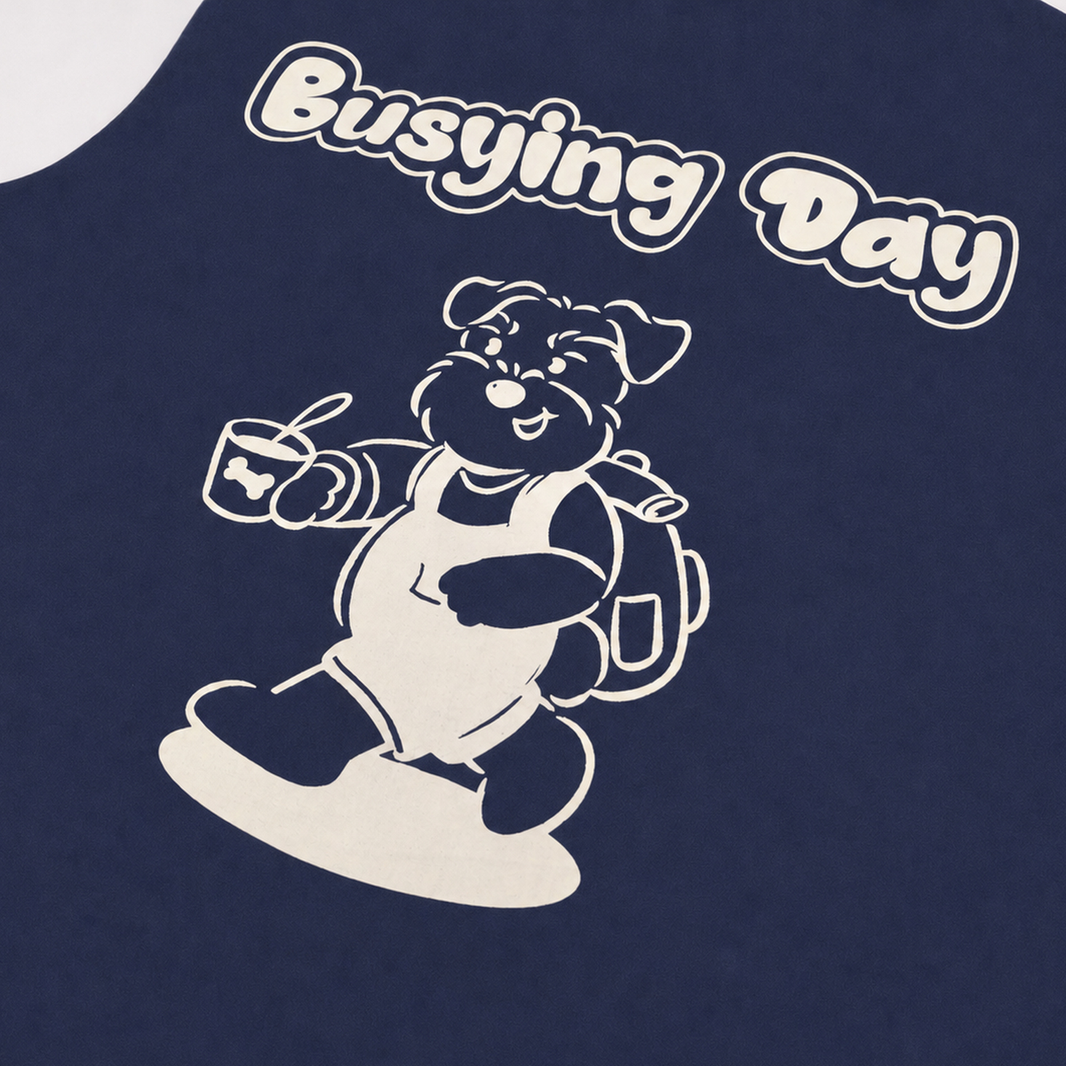 Raypon | Playful Pals | "Busy Dog" Hooded Vest – detail view 3