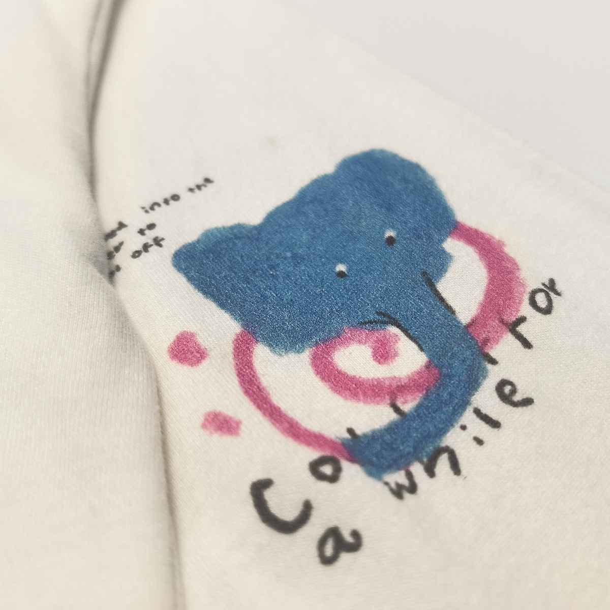 Raypon | Storybook Days | "Cool Off" Elephant Long-Sleeve Tee – detail view 4