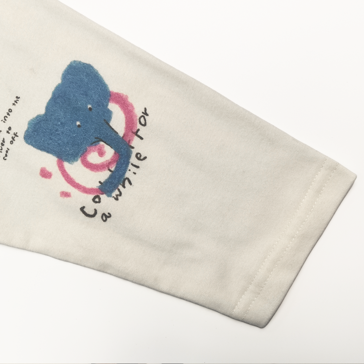 Raypon | Storybook Days | "Cool Off" Elephant Long-Sleeve Tee – detail view 6