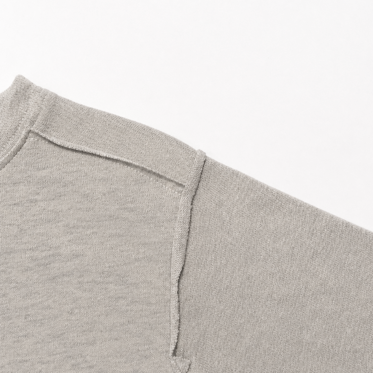 Raypon | Paris Days | "Always Have Paris" Raw-Edge Long-Sleeve Tee – detail view 8