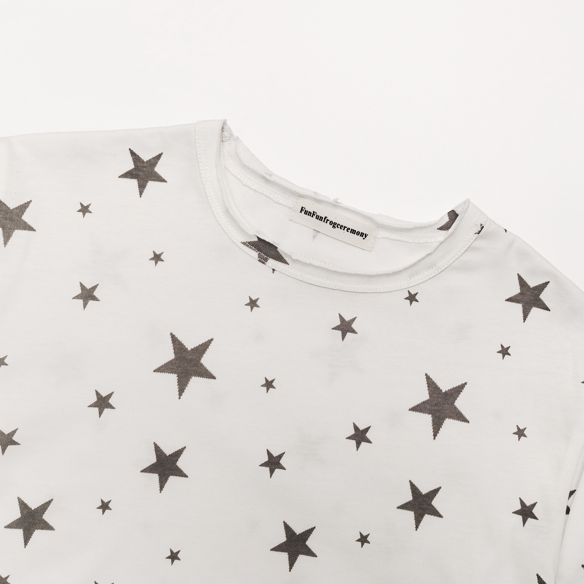 Raypon | Star Trail | All-Over Star Long-Sleeve Tee – detail view 5