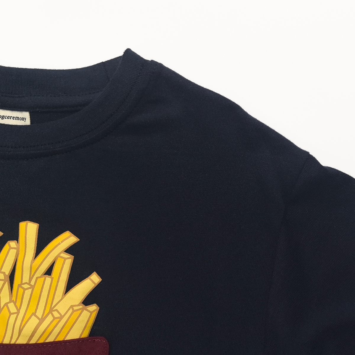 Raypon | Snack Time | Popcorn Graphic Long-Sleeve Tee – detail view 3