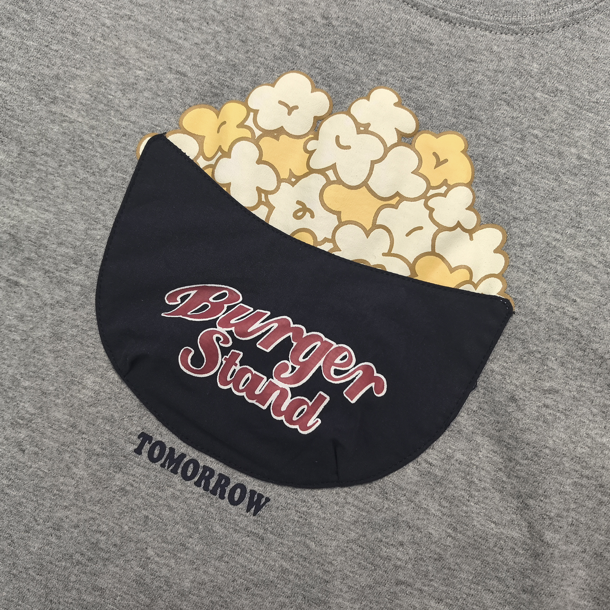 Raypon | Snack Time | Popcorn Graphic Long-Sleeve Tee – detail view 5