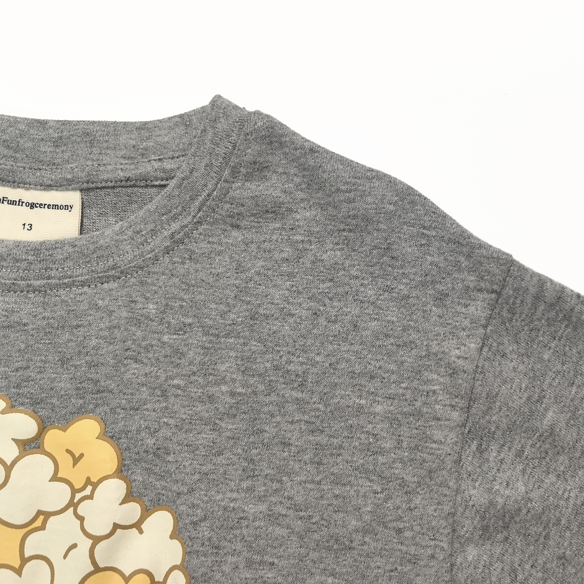 Raypon | Snack Time | Popcorn Graphic Long-Sleeve Tee – detail view 7