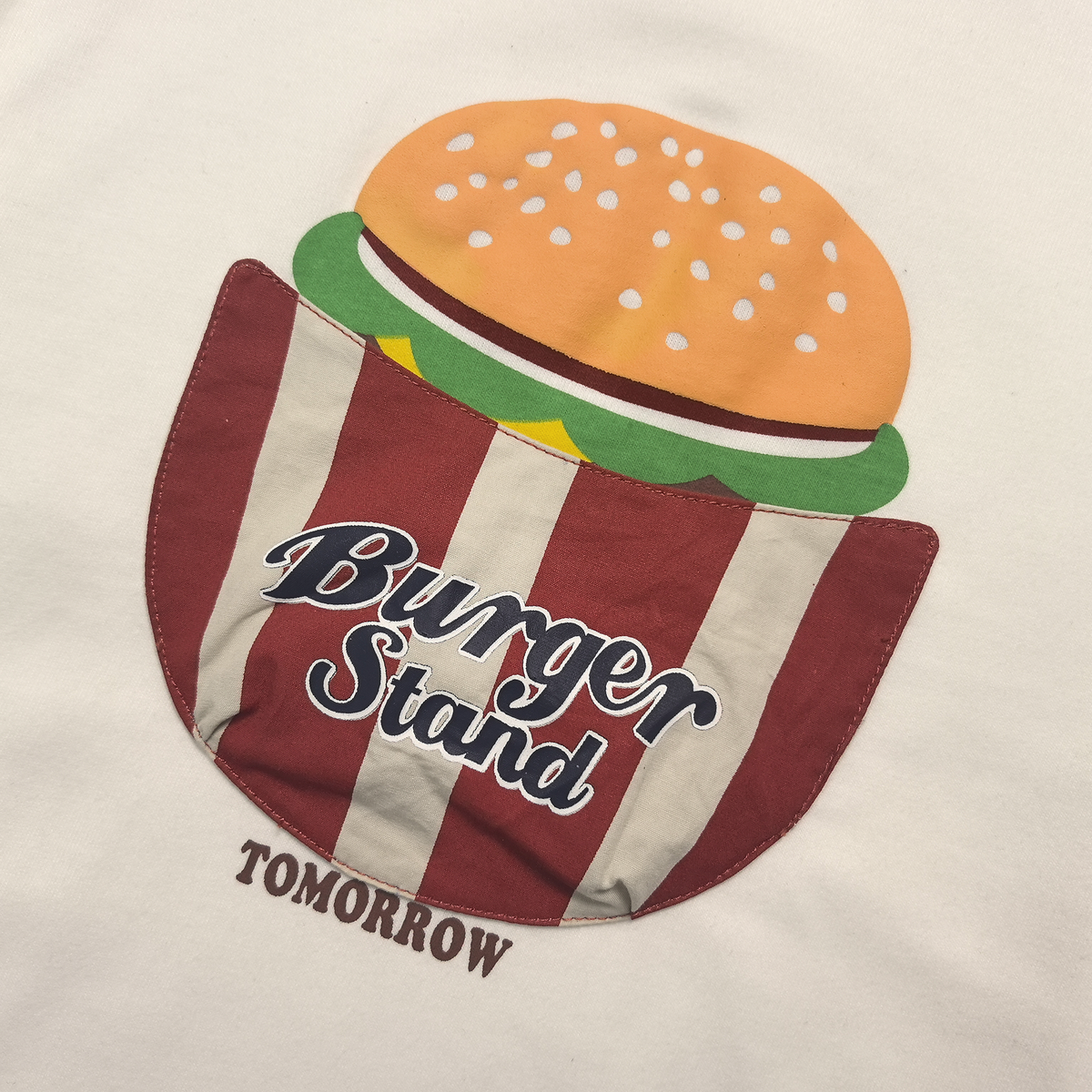 Raypon | Snack Time | Popcorn Graphic Long-Sleeve Tee – detail view 9