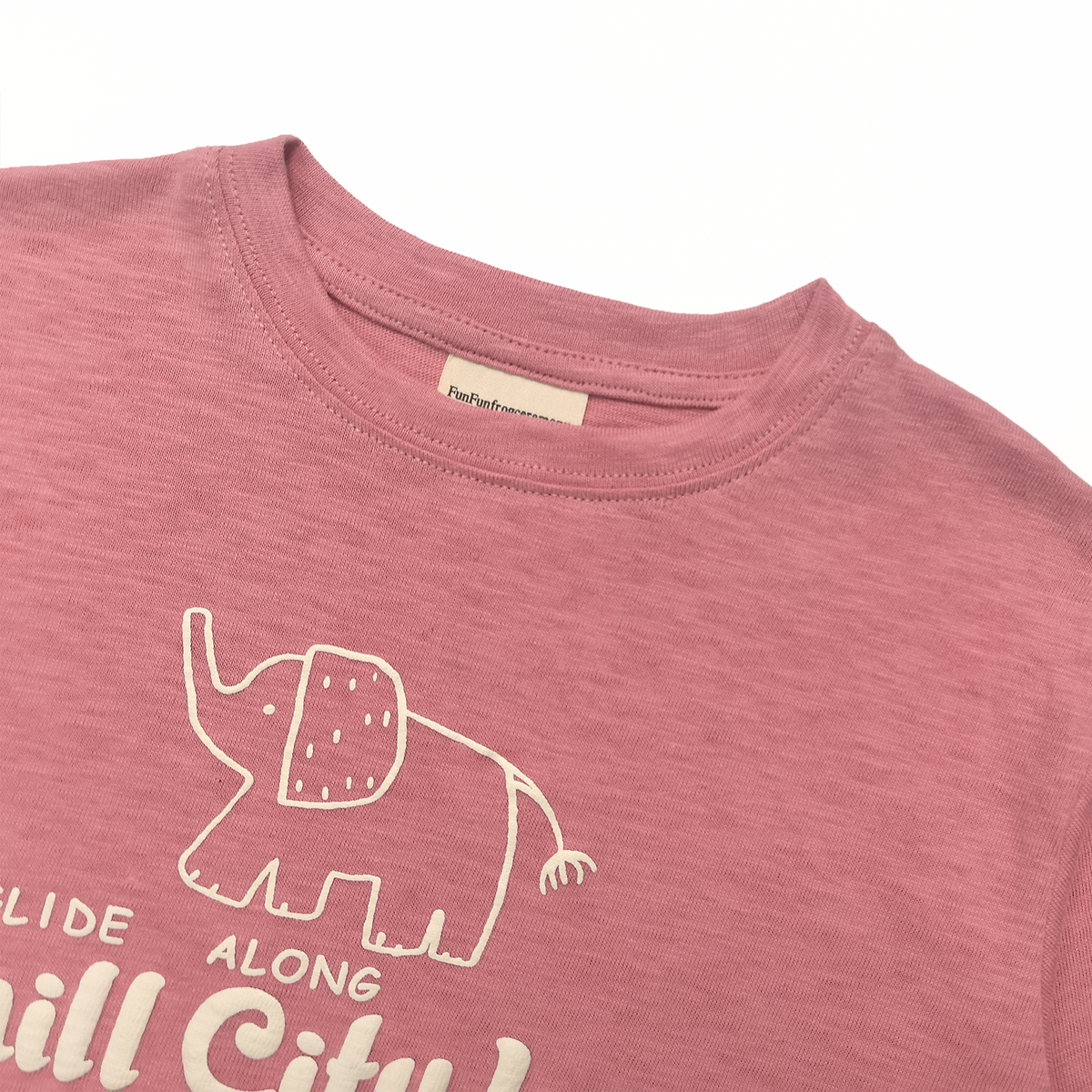 Raypon | Sunshine Club | "Chill City" Elephant Long-Sleeve Tee – detail view 6
