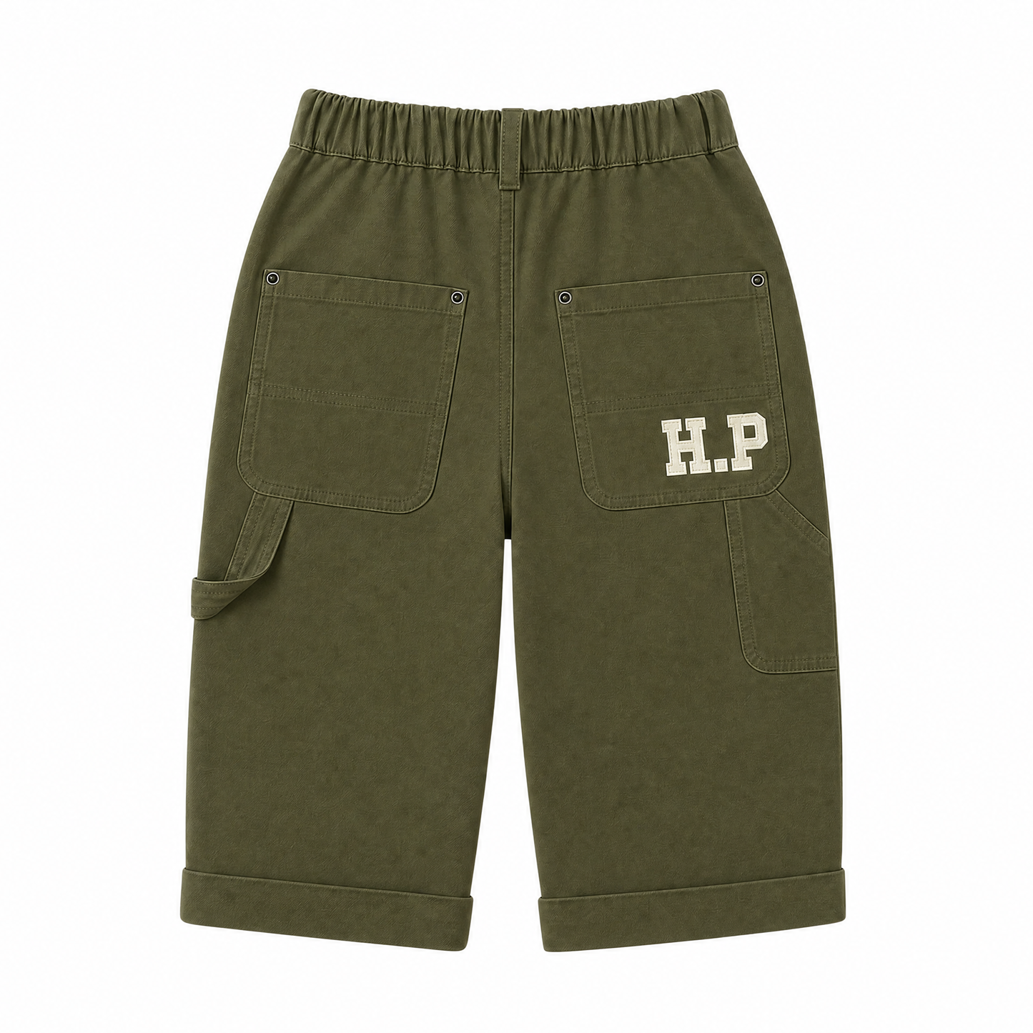 Raypon | Utility Days | "H.P" Roll-Cuff Pocket Pants – product view 2