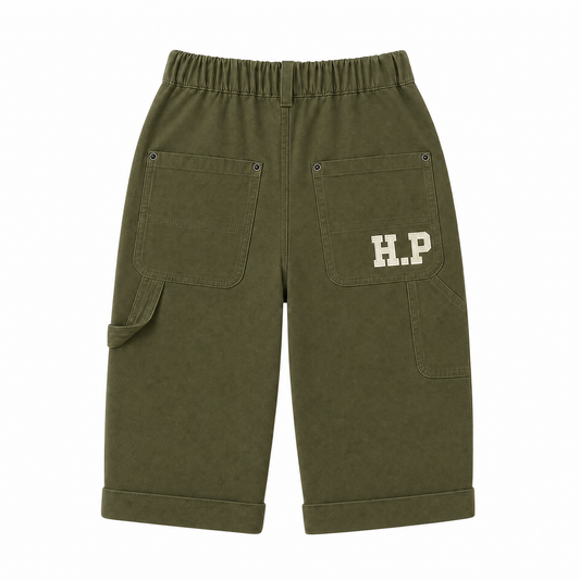 Raypon | Utility Days | "H.P" Roll-Cuff Pocket Pants – product view 2