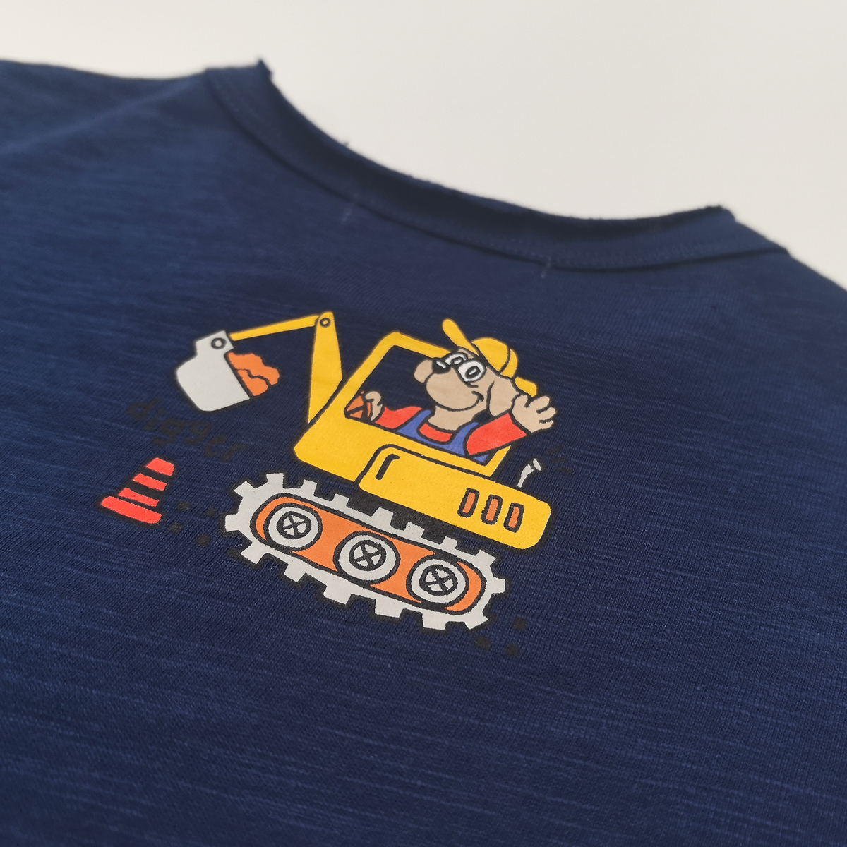Raypon | Builder Club | Excavator Graphic Long-Sleeve Tee – detail view 4